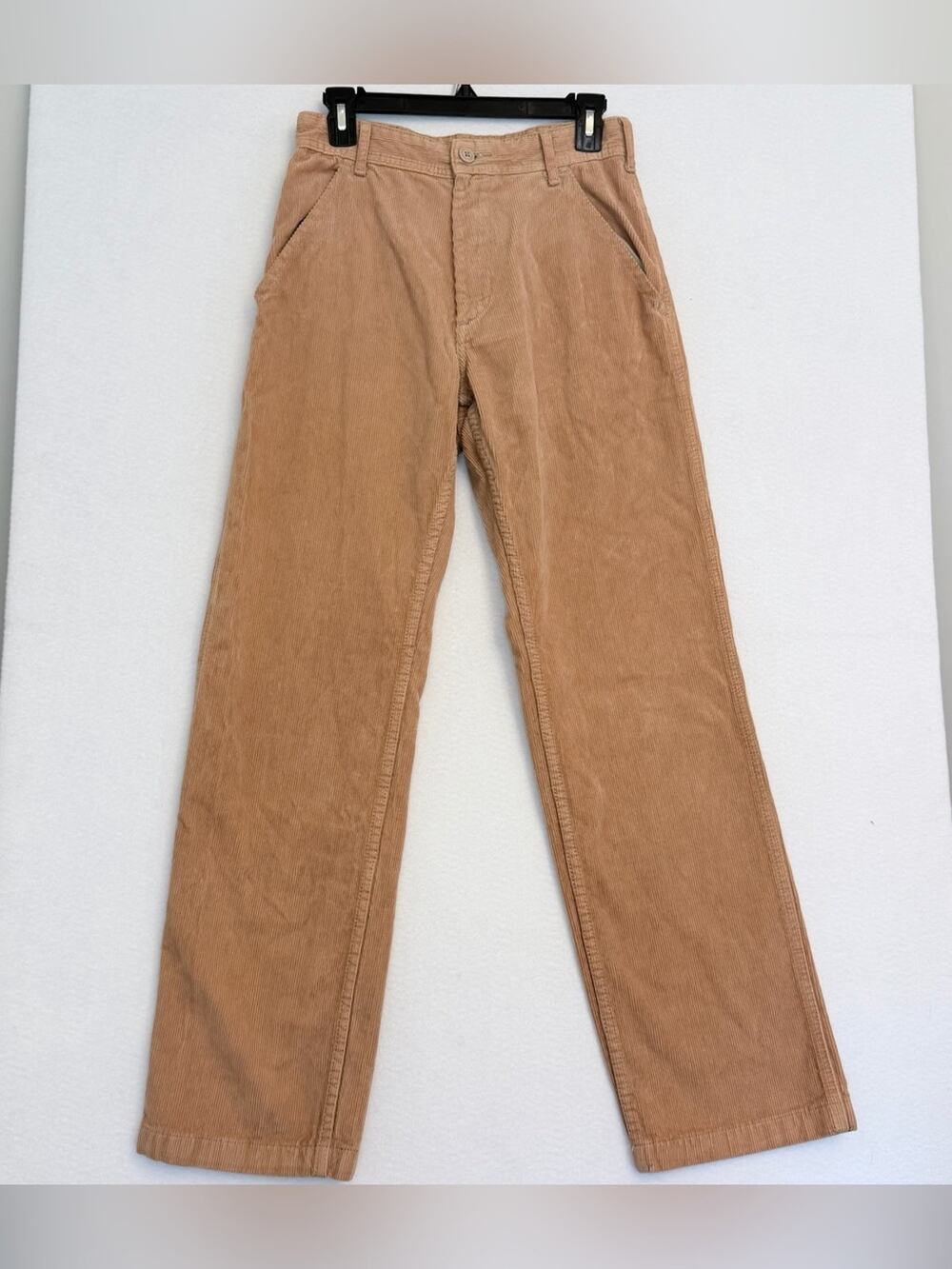 Brandy Melville J. Galt Addison Corduroy Pants S Tan Straight Leg Fall